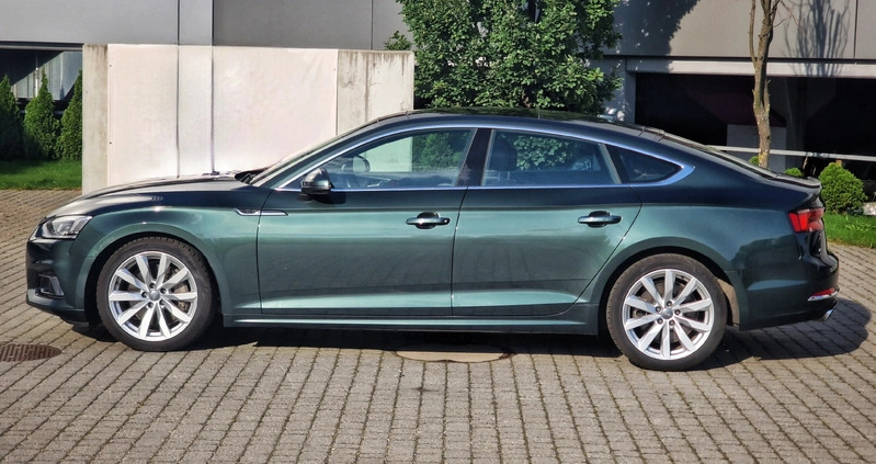 Audi A5 cena 123900 przebieg: 70500, rok produkcji 2017 z Gdańsk małe 121